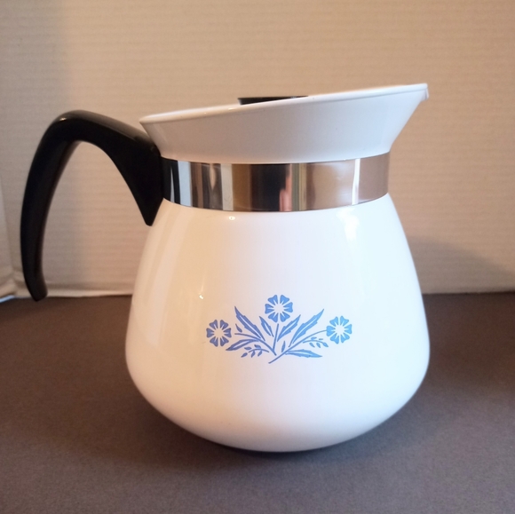 Teapot 2 qt vintage corningware blue cornflower - Picture 3 of 8